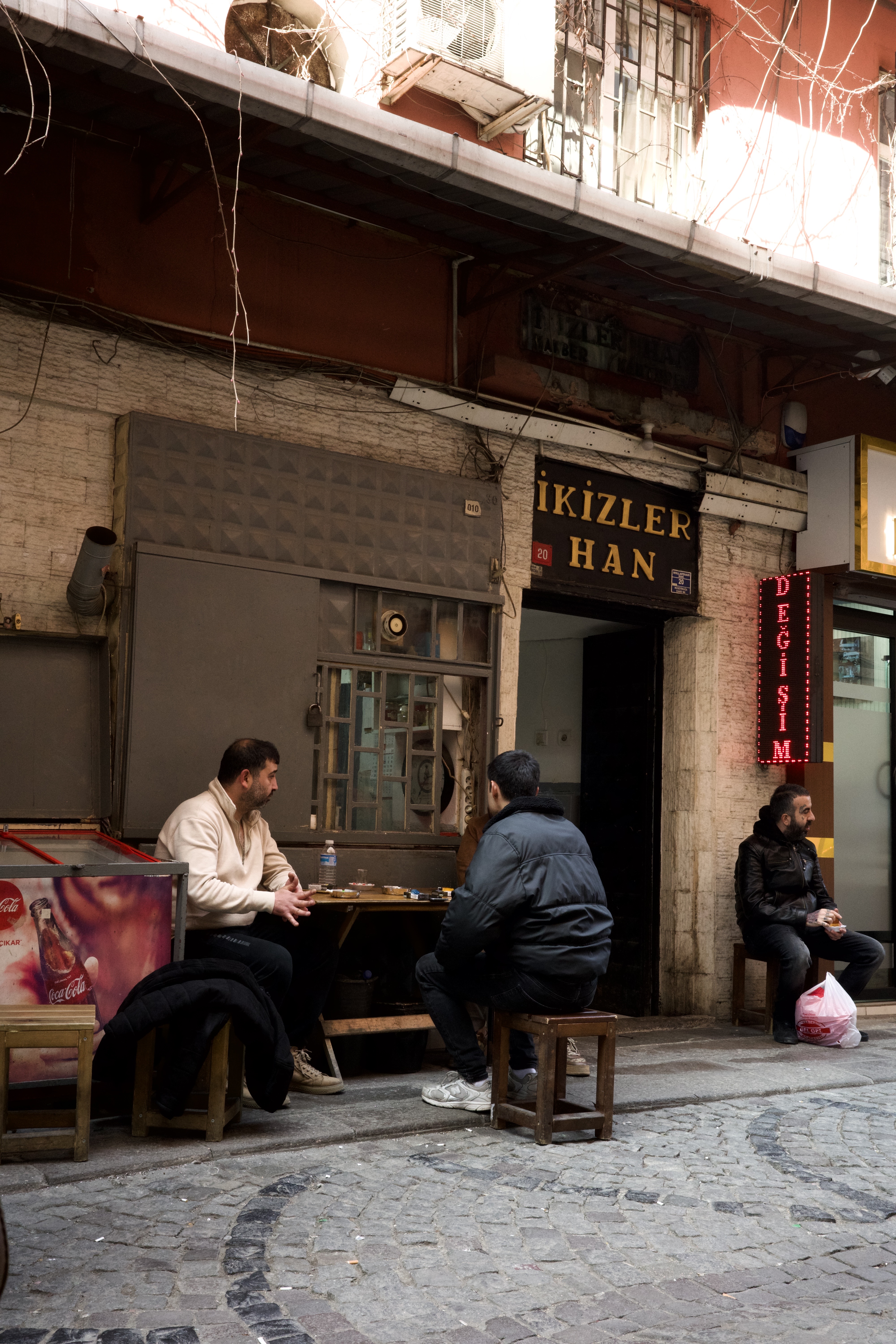 A stop for tea; Istanbul.